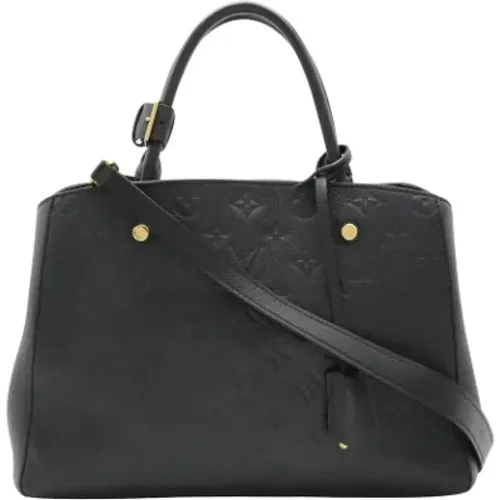 Pre-owned Leather louis-vuitton-bags , female, Sizes: ONE SIZE - Louis Vuitton Vintage - Modalova