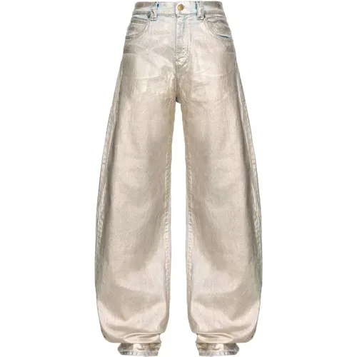 Loose-fit Jeans , Damen, Größe: W25 - pinko - Modalova