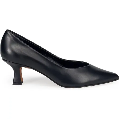 Schwarze Absatzpumps Zeitlose Silhouette , Damen, Größe: 35 EU - Sangiorgio - Modalova