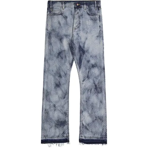 Denim Silver Strass Jeans , Damen, Größe: W26 - Laneus - Modalova