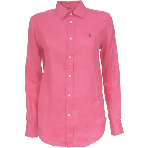 Shirts,Leinenhemd mit spitzem Kragen - Polo Ralph Lauren - Modalova