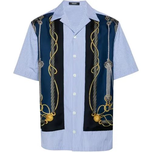 Shirts , male, Sizes: S - Versace - Modalova