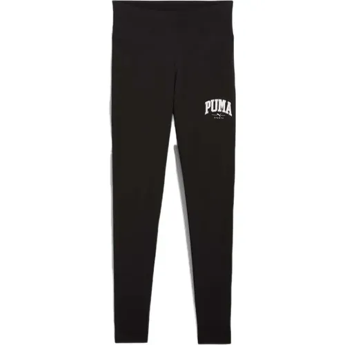 Squad High-Waist Leggings , Damen, Größe: S - Puma - Modalova