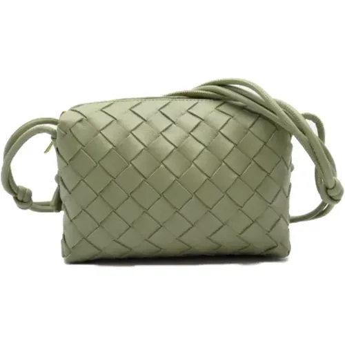 Pre-owned Leder schultertasche - Bottega Veneta Vintage - Modalova