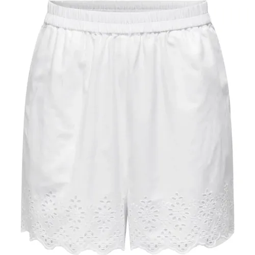 Kurze Bestickte Shorts Only - Only - Modalova