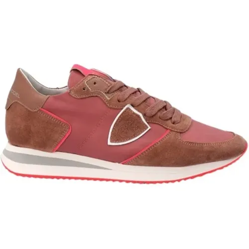 Rosa Trpx Low Top Sneakers , Damen, Größe: 35 EU - Philippe Model - Modalova