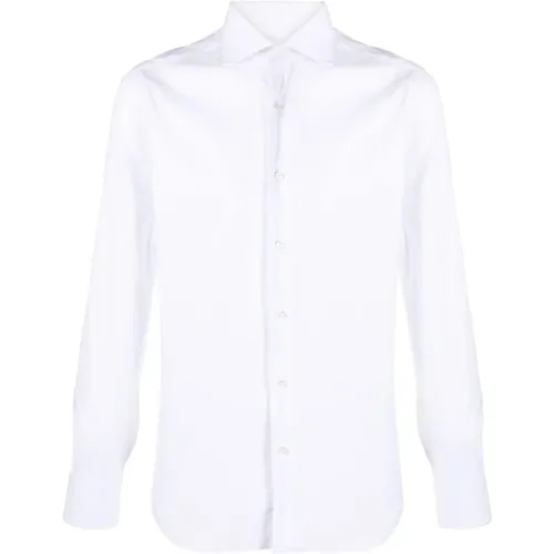 Weiße Hemden für Männer , Herren, Größe: S - Barba - Modalova