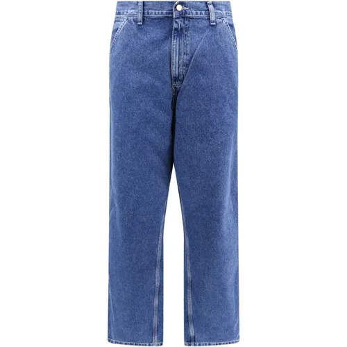 Baumwoll Wide Leg Jeans , Herren, Größe: W29 - Carhartt WIP - Modalova
