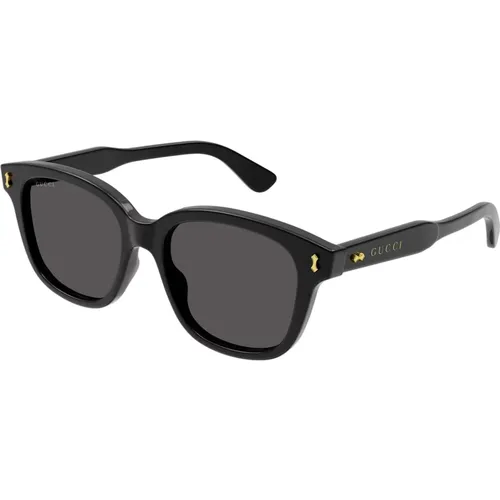 Grey Sunglasses,Silver/Brown Sunglasses,Havana/Brown Sunglasses - Gucci - Modalova