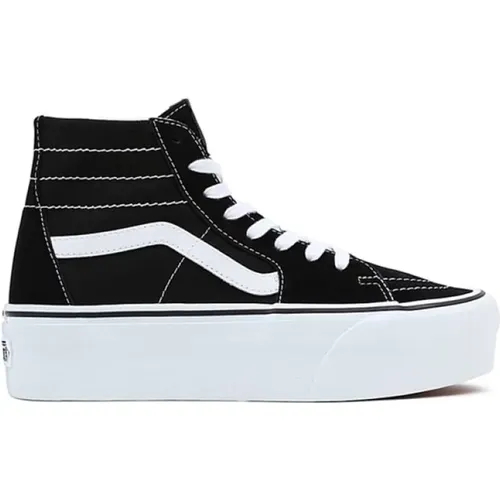 Schwarze/Weiße Tapered Skate Schuhe - Vans - Modalova