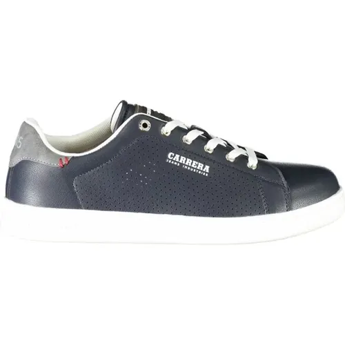 Blaue Polyester-Sneaker mit Kontrastdetails - Carrera - Modalova