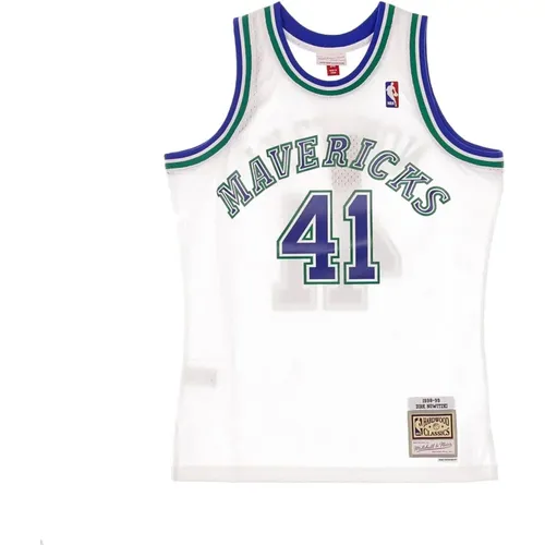 Dirk Nowitzki NBA Swingman Tank Top , Herren, Größe: L - Mitchell & Ness - Modalova