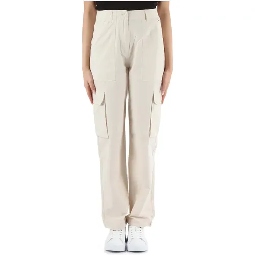 Cargo pants in cotton blend , female, Sizes: W26, W29, W28, W27, W25 - Tommy Jeans - Modalova