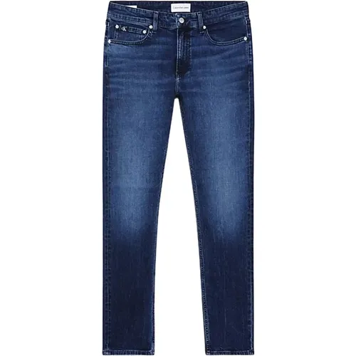 Blaue Reißverschluss & Knopf Jeans - Calvin Klein Jeans - Modalova