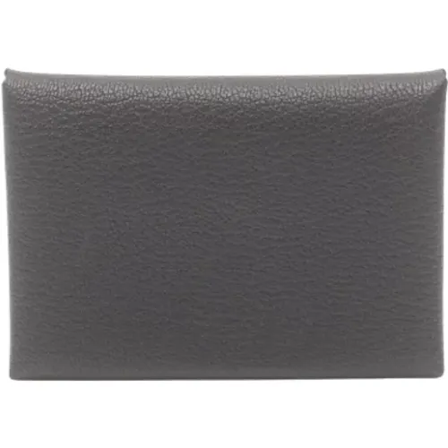 Pre-owned Leather wallets , female, Sizes: ONE SIZE - Hermès Vintage - Modalova