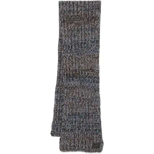 Chunky Ribbed Lambswool Scarf , male, Sizes: ONE SIZE - Paul Smith - Modalova