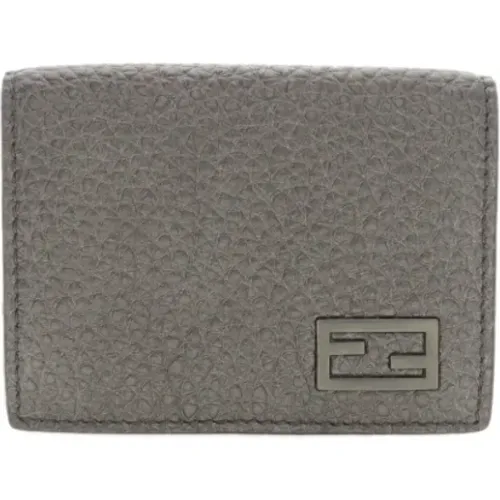 Pre-owned Leather wallets , male, Sizes: ONE SIZE - Fendi Vintage - Modalova