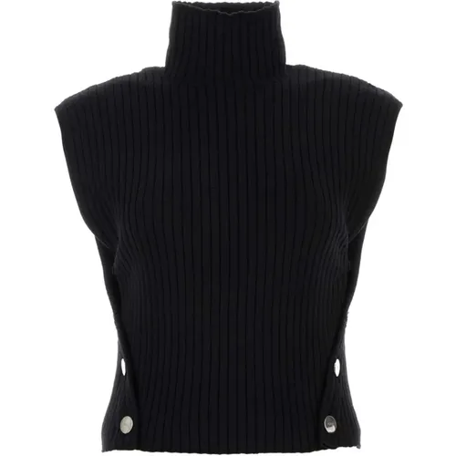 Schwarzes Peige-Top aus Baumwollmischung , Damen, Größe: XS - A.p.c. - Modalova