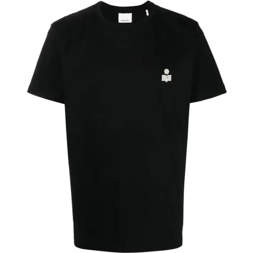 T-shirt with Logo Print , male, Sizes: M, S, L - Isabel marant - Modalova