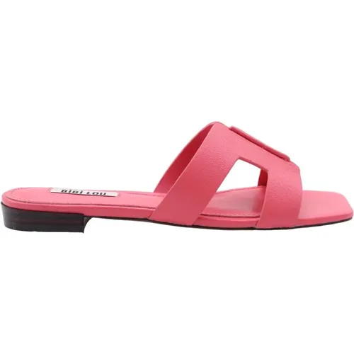 Abudhabi Mule Sandals , female, Sizes: 4 UK, 3 UK, 8 UK, 6 UK - Bibi Lou - Modalova