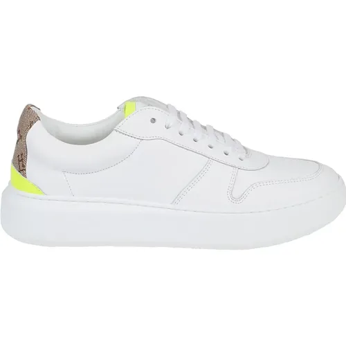 Leder-Sneakers Made in Italy , Damen, Größe: 38 EU - Herno - Modalova