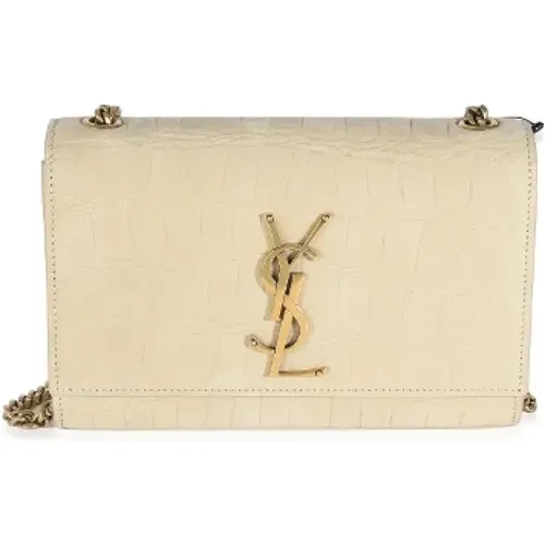 Pre-owned Leather shoulder-bags , female, Sizes: ONE SIZE - Yves Saint Laurent Vintage - Modalova