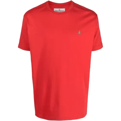 Classic Multicolor Orb T-Shirt , male, Sizes: S, L, M - Vivienne Westwood - Modalova