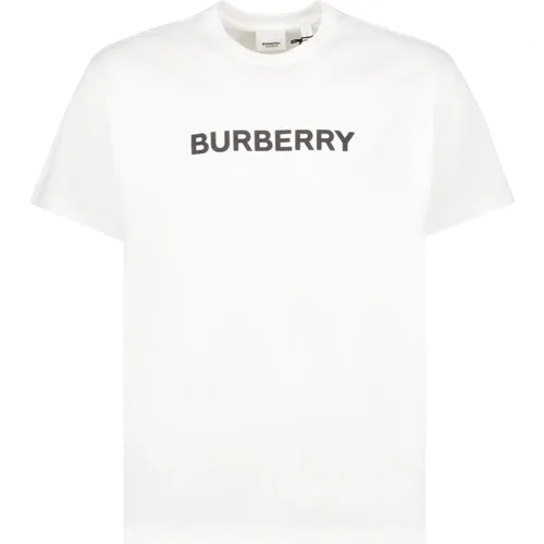 Logo Print T-Shirt , Herren, Größe: M - Burberry - Modalova