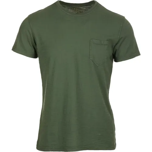 Grüne T-Shirts und Polos , Herren, Größe: XL - Bl'ker - Modalova