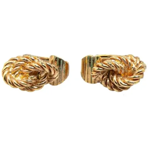 Pre-owned Metal earrings , female, Sizes: ONE SIZE - Dior Vintage - Modalova