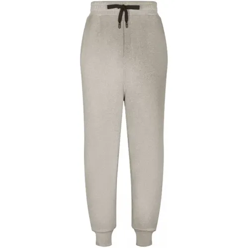 Crest-Print Track Pants , male, Sizes: M - Dolce & Gabbana - Modalova