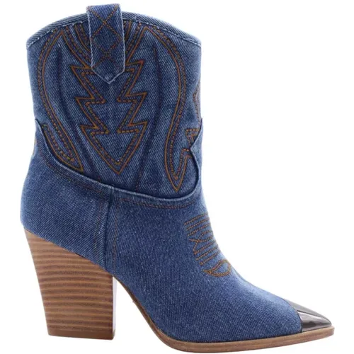 Lama Cowboy Boots , female, Sizes: 4 UK, 6 UK - Lola Cruz - Modalova