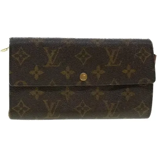 Pre-owned Canvas wallets , female, Sizes: ONE SIZE - Louis Vuitton Vintage - Modalova