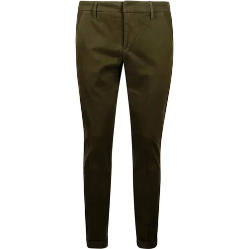 Slim Chino Pants by Gaubert , male, Sizes: W30, W32, W35, W34, W40, W29, W36, W31, W38 - Dondup - Modalova