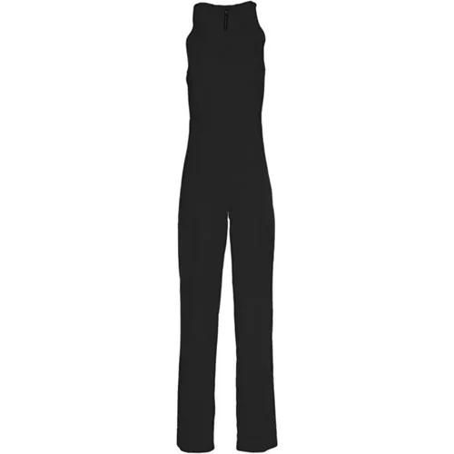 V-Neck Jumpsuit , female, Sizes: XS - Manila Grace - Modalova