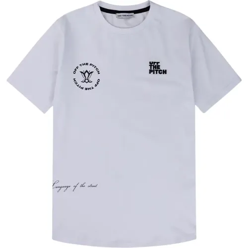 Generation Slim Fit Weißes T-Shirt , Herren, Größe: XL - Off The Pitch - Modalova