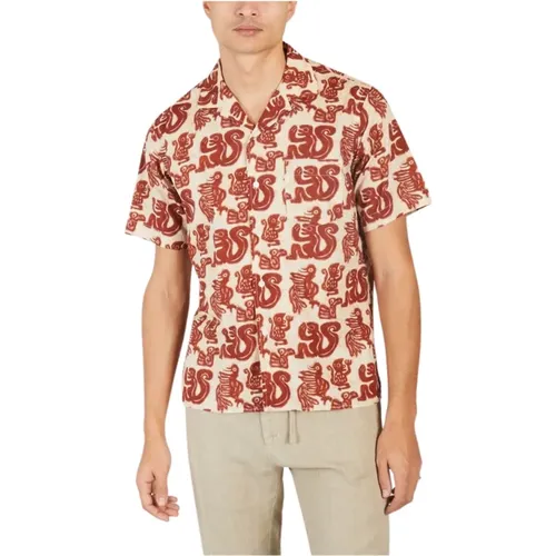 Palm shirt , male, Sizes: L, S, M - Hartford - Modalova