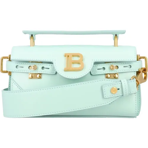 Mintgrüne Handtasche B-Buzz 19 - Balmain - Modalova