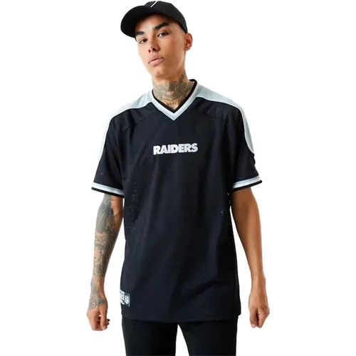 Camiseta Raiders Kontrastplatte Ovszd Tee Lasrai , Herren, Größe: M - new era - Modalova