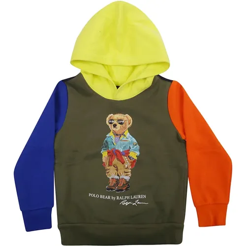 Dunkelgrüner Kinder-Sweatshirt - Ralph Lauren - Modalova