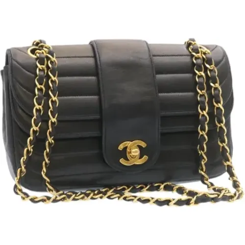 Pre-owned Leather chanel-bags , female, Sizes: ONE SIZE - Chanel Vintage - Modalova