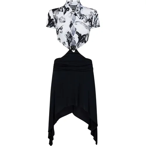 Shirt Kleider , Damen, Größe: 2XS - Versace Jeans Couture - Modalova