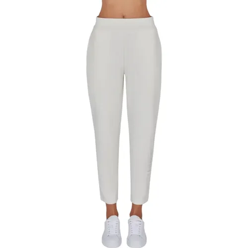 Jogger Pants with Wave Logo , female, Sizes: S, XS - Armani Exchange - Modalova