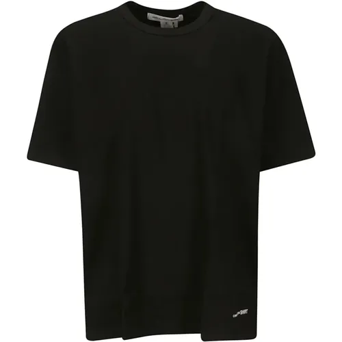 Printed Cotton Jersey T-Shirt , male, Sizes: L, M - Comme des Garçons - Modalova
