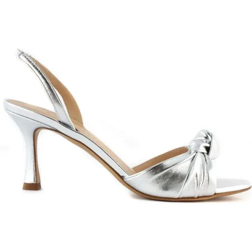Silver Flat Shoes Zanteluxorsilver , female, Sizes: 4 UK, 6 UK, 4 1/2 UK, 3 UK, 5 UK, 5 1/2 UK, 2 UK, 7 UK - Roberto Festa - Modalova