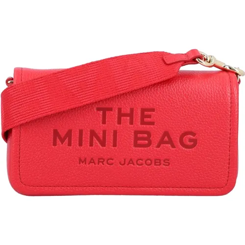 Leather Crossbody Mini Bag , female, Sizes: ONE SIZE - Marc Jacobs - Modalova