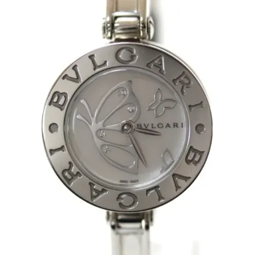 Pre-owned Stainless Steel watches , female, Sizes: ONE SIZE - Bvlgari Vintage - Modalova