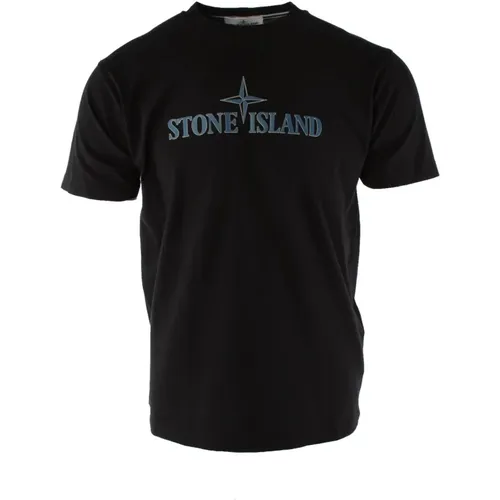 Cotton T-shirt for Men , male, Sizes: L, M, 2XL - Stone Island - Modalova