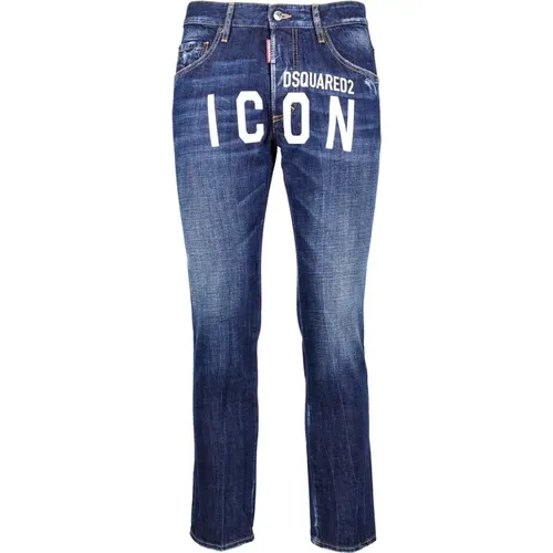 Slim-fit Jeans , male, Sizes: XS - Dsquared2 - Modalova