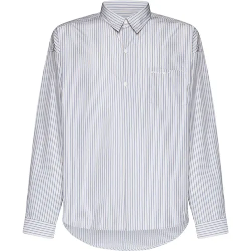 Smock Long Sleeve Shirt , male, Sizes: L - Givenchy - Modalova